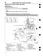 Предварительный просмотр 541 страницы Mazda 1989 MX-5 Workshop Manual