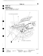 Предварительный просмотр 548 страницы Mazda 1989 MX-5 Workshop Manual