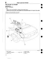 Предварительный просмотр 555 страницы Mazda 1989 MX-5 Workshop Manual