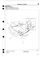 Предварительный просмотр 574 страницы Mazda 1989 MX-5 Workshop Manual