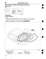 Предварительный просмотр 579 страницы Mazda 1989 MX-5 Workshop Manual