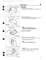 Предварительный просмотр 584 страницы Mazda 1989 MX-5 Workshop Manual