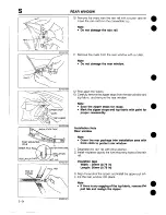 Предварительный просмотр 585 страницы Mazda 1989 MX-5 Workshop Manual