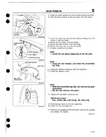 Предварительный просмотр 586 страницы Mazda 1989 MX-5 Workshop Manual