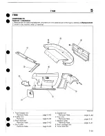 Предварительный просмотр 590 страницы Mazda 1989 MX-5 Workshop Manual