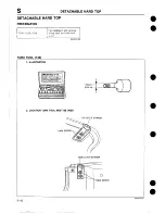 Предварительный просмотр 613 страницы Mazda 1989 MX-5 Workshop Manual