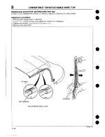 Предварительный просмотр 617 страницы Mazda 1989 MX-5 Workshop Manual