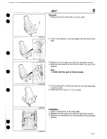 Предварительный просмотр 622 страницы Mazda 1989 MX-5 Workshop Manual