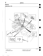 Предварительный просмотр 639 страницы Mazda 1989 MX-5 Workshop Manual