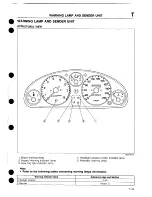 Предварительный просмотр 656 страницы Mazda 1989 MX-5 Workshop Manual