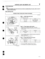 Предварительный просмотр 658 страницы Mazda 1989 MX-5 Workshop Manual