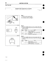 Предварительный просмотр 673 страницы Mazda 1989 MX-5 Workshop Manual