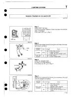 Предварительный просмотр 678 страницы Mazda 1989 MX-5 Workshop Manual