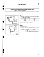 Предварительный просмотр 692 страницы Mazda 1989 MX-5 Workshop Manual