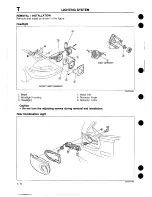 Предварительный просмотр 693 страницы Mazda 1989 MX-5 Workshop Manual