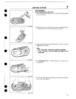 Предварительный просмотр 696 страницы Mazda 1989 MX-5 Workshop Manual