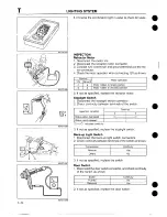 Предварительный просмотр 697 страницы Mazda 1989 MX-5 Workshop Manual