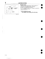 Предварительный просмотр 699 страницы Mazda 1989 MX-5 Workshop Manual