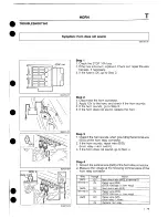 Предварительный просмотр 702 страницы Mazda 1989 MX-5 Workshop Manual