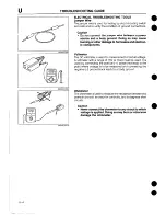 Предварительный просмотр 707 страницы Mazda 1989 MX-5 Workshop Manual