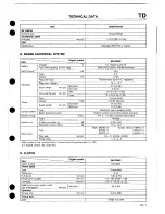 Предварительный просмотр 724 страницы Mazda 1989 MX-5 Workshop Manual