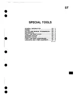 Предварительный просмотр 730 страницы Mazda 1989 MX-5 Workshop Manual