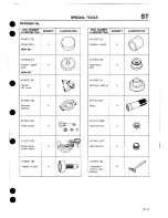 Предварительный просмотр 734 страницы Mazda 1989 MX-5 Workshop Manual