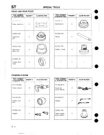 Предварительный просмотр 735 страницы Mazda 1989 MX-5 Workshop Manual