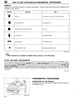 Предварительный просмотр 6 страницы Mazda 1990 323 Workshop Manual Supplement