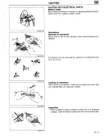 Предварительный просмотр 15 страницы Mazda 1990 323 Workshop Manual Supplement