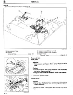 Предварительный просмотр 34 страницы Mazda 1990 323 Workshop Manual Supplement