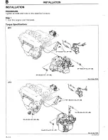 Предварительный просмотр 40 страницы Mazda 1990 323 Workshop Manual Supplement