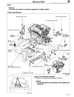 Предварительный просмотр 41 страницы Mazda 1990 323 Workshop Manual Supplement