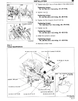 Предварительный просмотр 43 страницы Mazda 1990 323 Workshop Manual Supplement