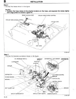 Предварительный просмотр 46 страницы Mazda 1990 323 Workshop Manual Supplement