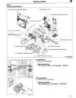 Предварительный просмотр 47 страницы Mazda 1990 323 Workshop Manual Supplement