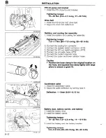 Предварительный просмотр 48 страницы Mazda 1990 323 Workshop Manual Supplement