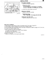 Предварительный просмотр 49 страницы Mazda 1990 323 Workshop Manual Supplement