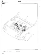 Предварительный просмотр 72 страницы Mazda 1990 323 Workshop Manual Supplement