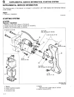 Предварительный просмотр 74 страницы Mazda 1990 323 Workshop Manual Supplement