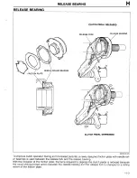 Предварительный просмотр 77 страницы Mazda 1990 323 Workshop Manual Supplement