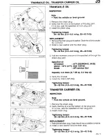 Предварительный просмотр 89 страницы Mazda 1990 323 Workshop Manual Supplement