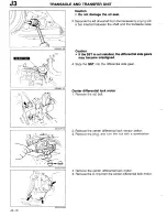 Предварительный просмотр 96 страницы Mazda 1990 323 Workshop Manual Supplement