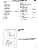 Предварительный просмотр 107 страницы Mazda 1990 323 Workshop Manual Supplement