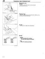 Предварительный просмотр 110 страницы Mazda 1990 323 Workshop Manual Supplement