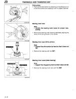 Предварительный просмотр 122 страницы Mazda 1990 323 Workshop Manual Supplement