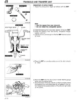 Предварительный просмотр 130 страницы Mazda 1990 323 Workshop Manual Supplement