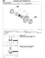 Предварительный просмотр 134 страницы Mazda 1990 323 Workshop Manual Supplement