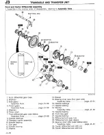 Предварительный просмотр 136 страницы Mazda 1990 323 Workshop Manual Supplement