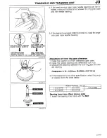 Предварительный просмотр 139 страницы Mazda 1990 323 Workshop Manual Supplement